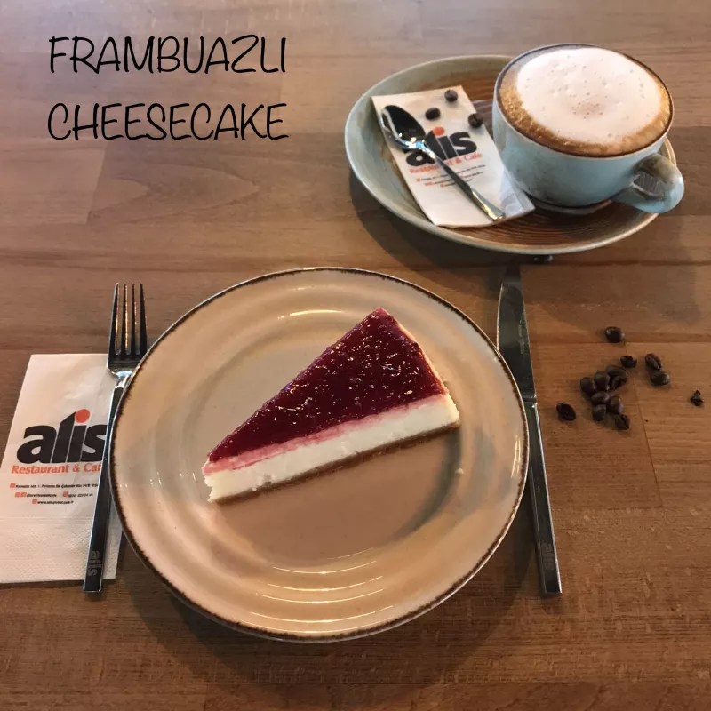 FRAMBUAZLI CHEESECAKE